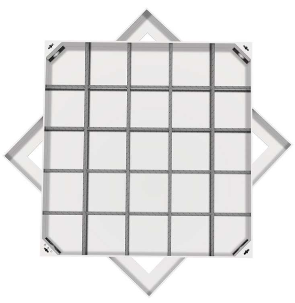 思明不锈钢方井展示