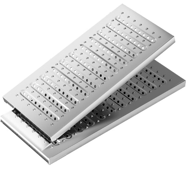 思明不锈钢沟盖板展示